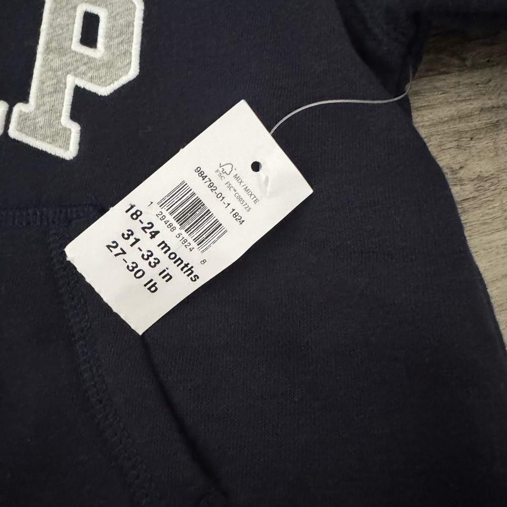 GAP Navy Blue Kids Hoodie